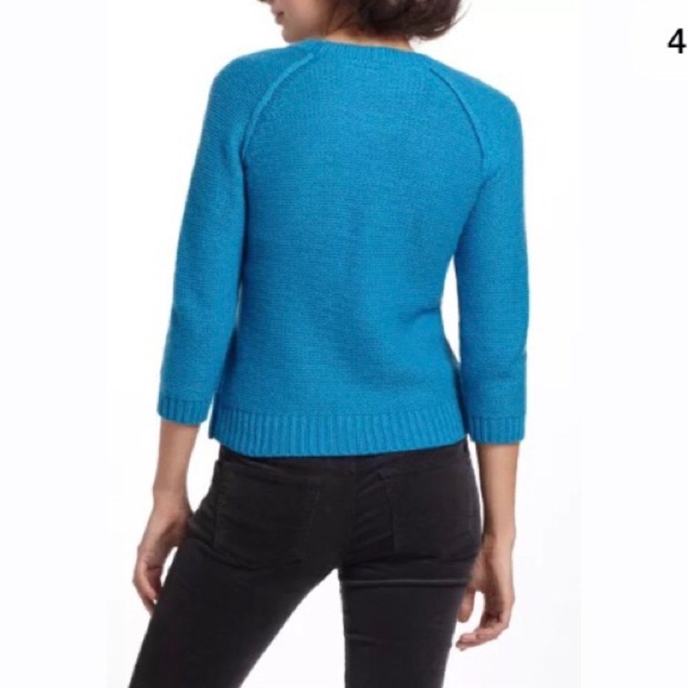 Anthropologie Moth Marled Button Sweater M - Picture 3 of 8